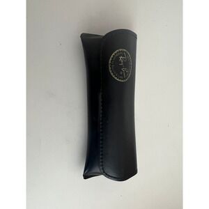 Vintage Ray-Ban Sunglasses Case Black Faux Leather Pouch Soft Shell
